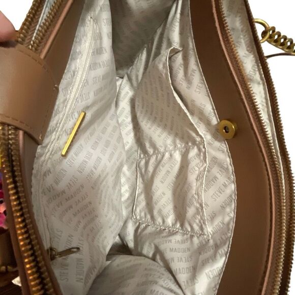 Steve Madden Women’s Vegan Large Travel Tote Bag/Purse - Picture 4 of 14